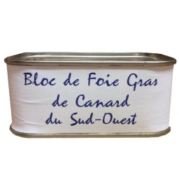 Bloc de foie gras de canard du Sud Ouest