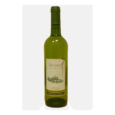 Vin blanc d'Estaing "cuvée de l'Amirail 70 cl