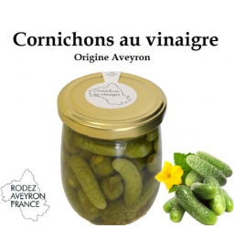 Cornichons de l'Aveyron au vinaigre
