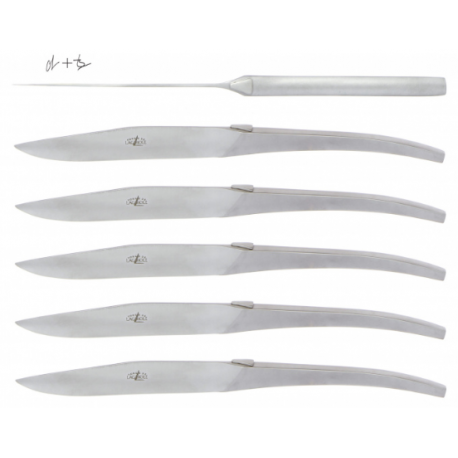 Coffret x6 couteau de table Philippe Starck, Forge de Laguiole