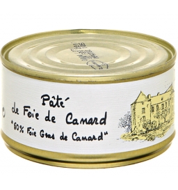 Paté au foie gras de canard 20% 190 gr, le manoir d'Alexandre